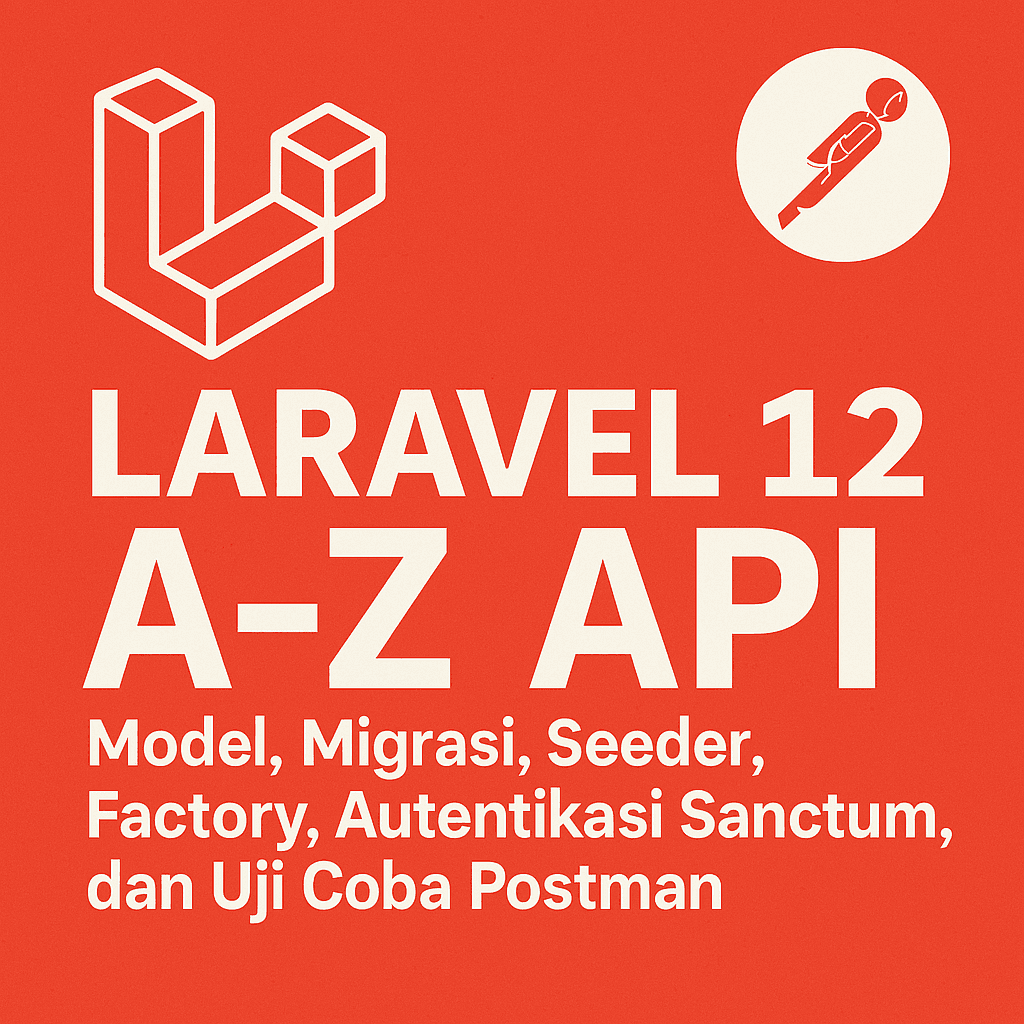 Laravel 12 A-Z API: Models, Migrations, Seeders, Sanctum Auth & Postman Testing Thumbnail